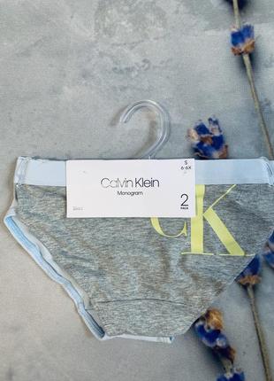 Комплект трусиков 6 лет calvin klein