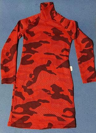 Червоне плаття на зріст 128-1341 фото