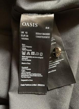 Сукня міні-сорочка із запахом спереду oasis6 фото