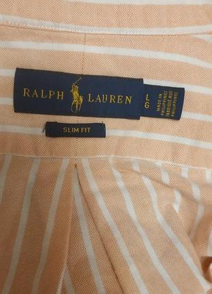 Базовая рубашка от ralph lauren polo, оригинал7 фото