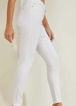 Базовые белые джинсы zara2 фото