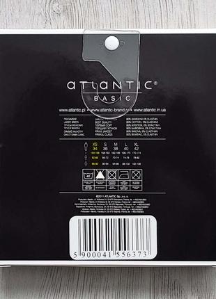 Набор atlantic basic женские слипы 2 шт. размер xs белого цвета3 фото