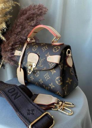 Женская сумочка louis vuitton brown5 фото