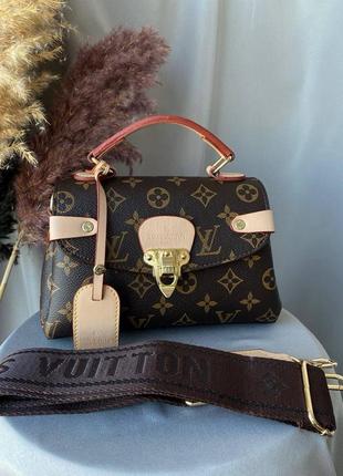 Женская сумочка louis vuitton brown2 фото