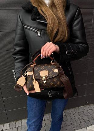 Женская сумочка louis vuitton brown9 фото