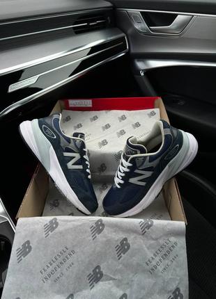 New balance 990v6 navy white