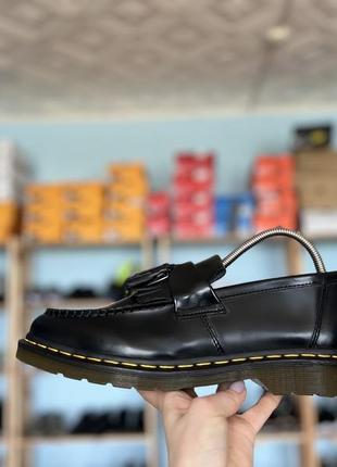 Мужские броги туфли лоферы dr. martens adrian оригинал новые сток без коробки