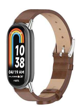 Шкіряний ремінець для фітнес браслета xiaomi mi band 8 type b ...