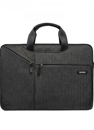 Сумка для ноутбука wiwu city commuter bag с ремешком 13.3'' (1...