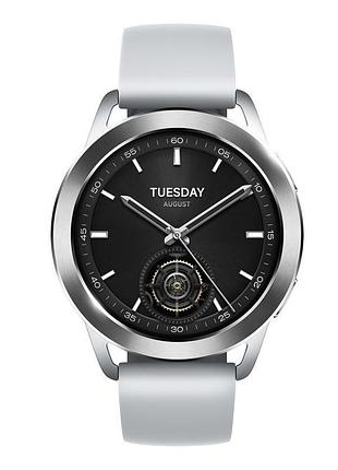 Смарт годинник xiaomi watch s3 silver (bhr7873gl)