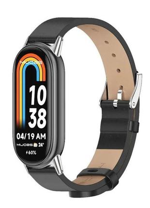 Шкіряний ремінець для фітнес браслета xiaomi mi band 8 type b ...