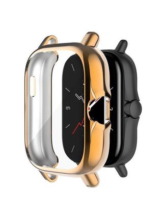 Захисний чохол для смарт годинника amazfit gts2 рожеве золото