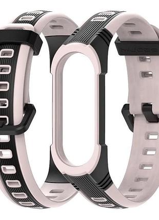 Ремінець для фітнес-браслета xiaomi mi band 5, 6, 7 sport 2 бл...