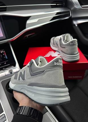 New balance 997r gray white 3