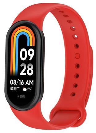 Ремінець для фітнес браслета xiaomi mi band 8 червоний