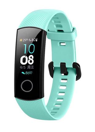 Ремінець для фітнес-браслета honor band 4 і 5 бірюзовий