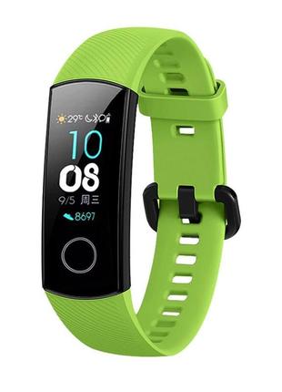 Ремінець для фітнес-браслета honor band 4 і 5 світло-зелений