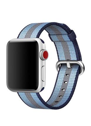 Ремінець для годинника apple watch 38 мм 40 мм нейлоновий з пр...