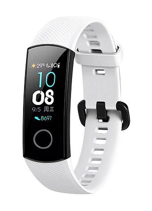 Ремінець для фітнес-браслета honor band 4 і 5 білий