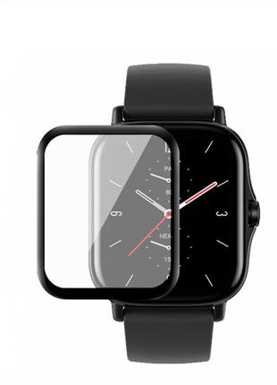 Захисна плівка для смарт годинника amazfit gts/gts2 з рамкою (...