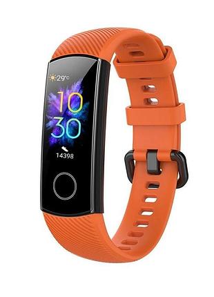 Ремінець для фітнес-браслета honor band 4 і 5 помаранчевий