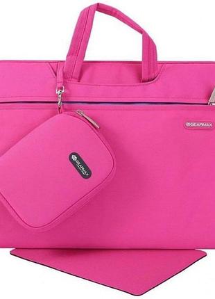Сумка для ноутбука wiwu campus slim case 13.3'' рожева