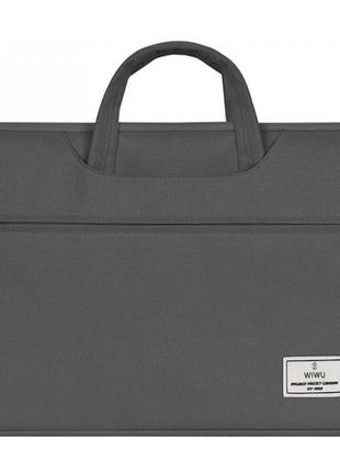 Сумка для ноутбука wiwu vivi laptop handbag с ручками 14'' сіра