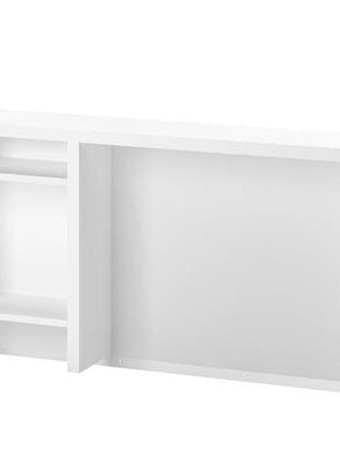 Micke надставка для письмового столу, біла, 105 х 65 см
