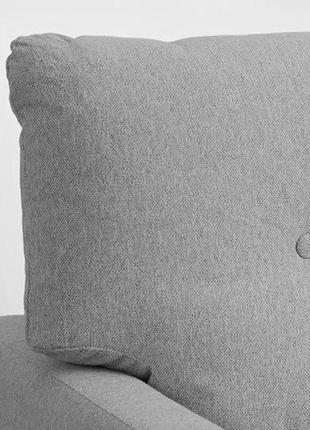 Bastubo 3-місний розкладний диван зі світло-сірим шезлонгом7 фото