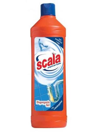 Средство для чистки труб крот 1 л scala disgorgate gel con can...