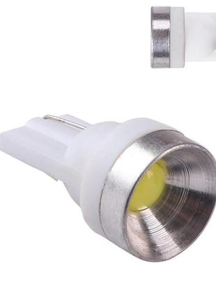 Лампа pulso/габаритная/led t10/cob/12v/1w/26lm white (lp-122722)