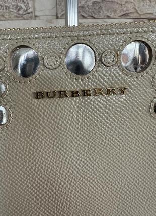 Лакированная сумочка клатч кросс-боди burberry4 фото