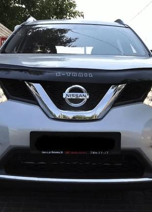 Дефлектор на капот (мухобойки) nissan x-trail (t32) 2014-