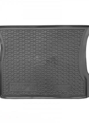 Килимок багажника volkswagen golf 3 (хетчбек) гумово-пластиков...