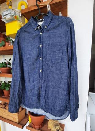 Легка рубашка під джинс 38 м