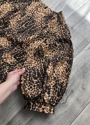 Платье леопардовое миди футляр2 фото