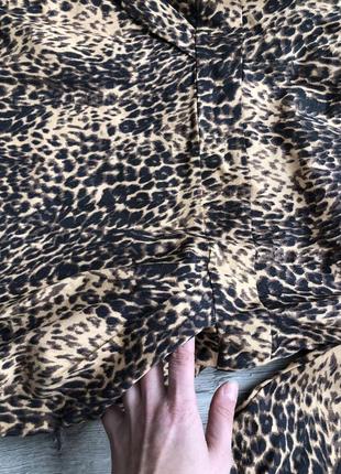Платье леопардовое миди футляр3 фото
