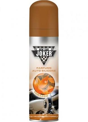 Поліроль для панелей авто joker 200ml tobacco, поліроль пласти...