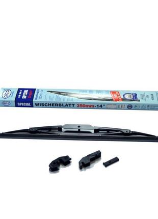 Щітка склоочисника (двірник) alca special 350mm, каркасна, 104000
