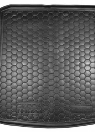 Килимок багажника skoda octavia a5 (2004 - 2012) (ліфтбек) гум...