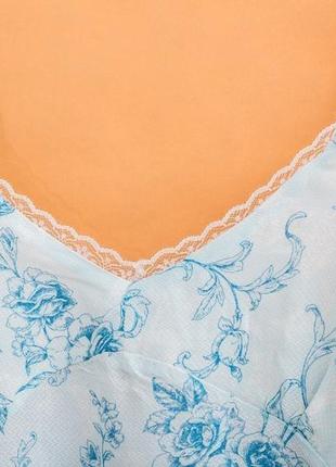 L нова фірмова натуральна піжама нічна сорочка rambler rose оригінал english home2 фото