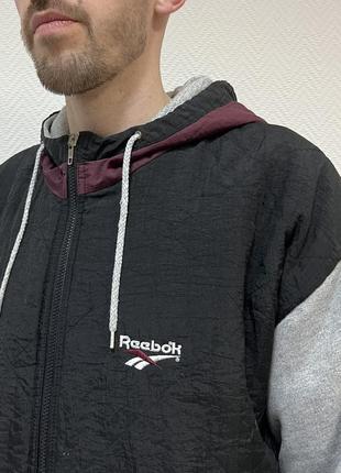 Куртка бомбер худі reebok вінтаж vintage3 фото