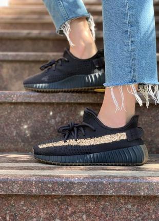 Adidas yeezy 350 reflective black10 фото