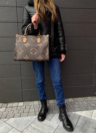 Женская сумочка louis vuitton brown5 фото