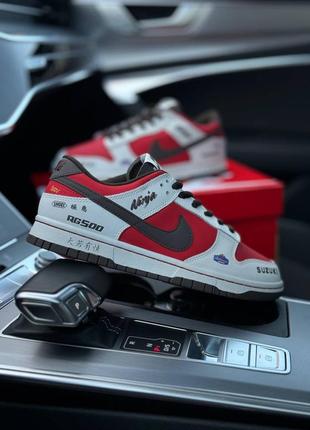 Стильні молодіжні кросівки nike sb dunk low suzuki ninja rg5007 фото