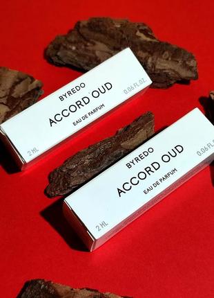 Byredo accord oud 2 ml (оригинал)2 фото