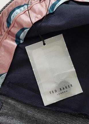 Брюки штаны серые ted baker размер 32r лён шерсть9 фото