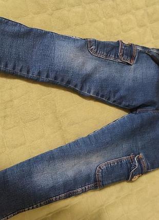 Теплые джинсы на рост 104-110