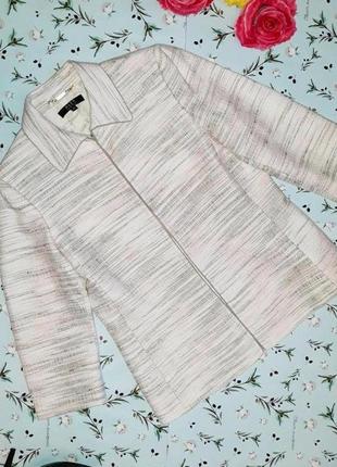 🎁1+1=3 стильный пудрово-розовый пиджак alex-marie, размер 46 - 48
