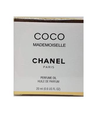 Chanel coco mademoiselle 20ml — олія парфумована.